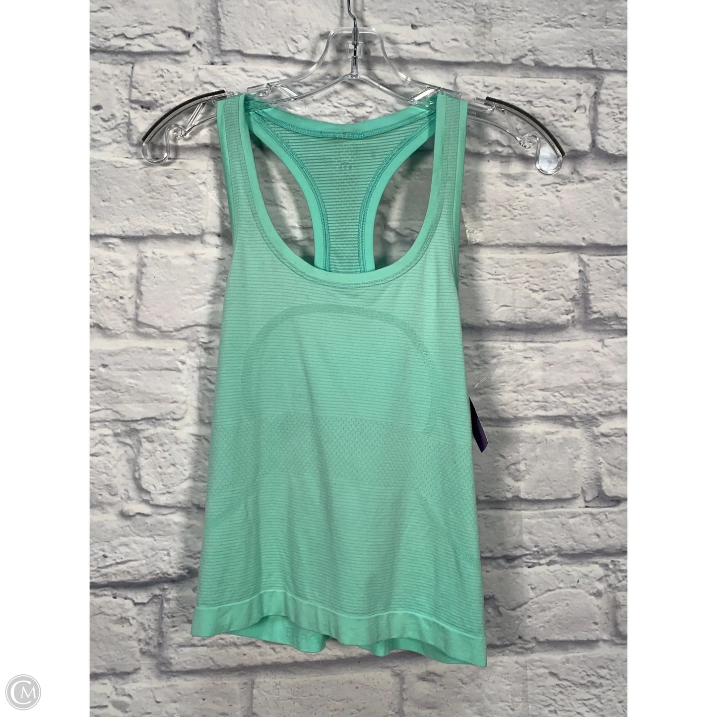 Athletic Tank Top By Lululemon In Green, Size: 6