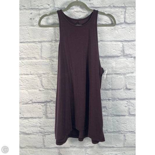Athletic Tank Top By Lululemon In Brown, Size: M