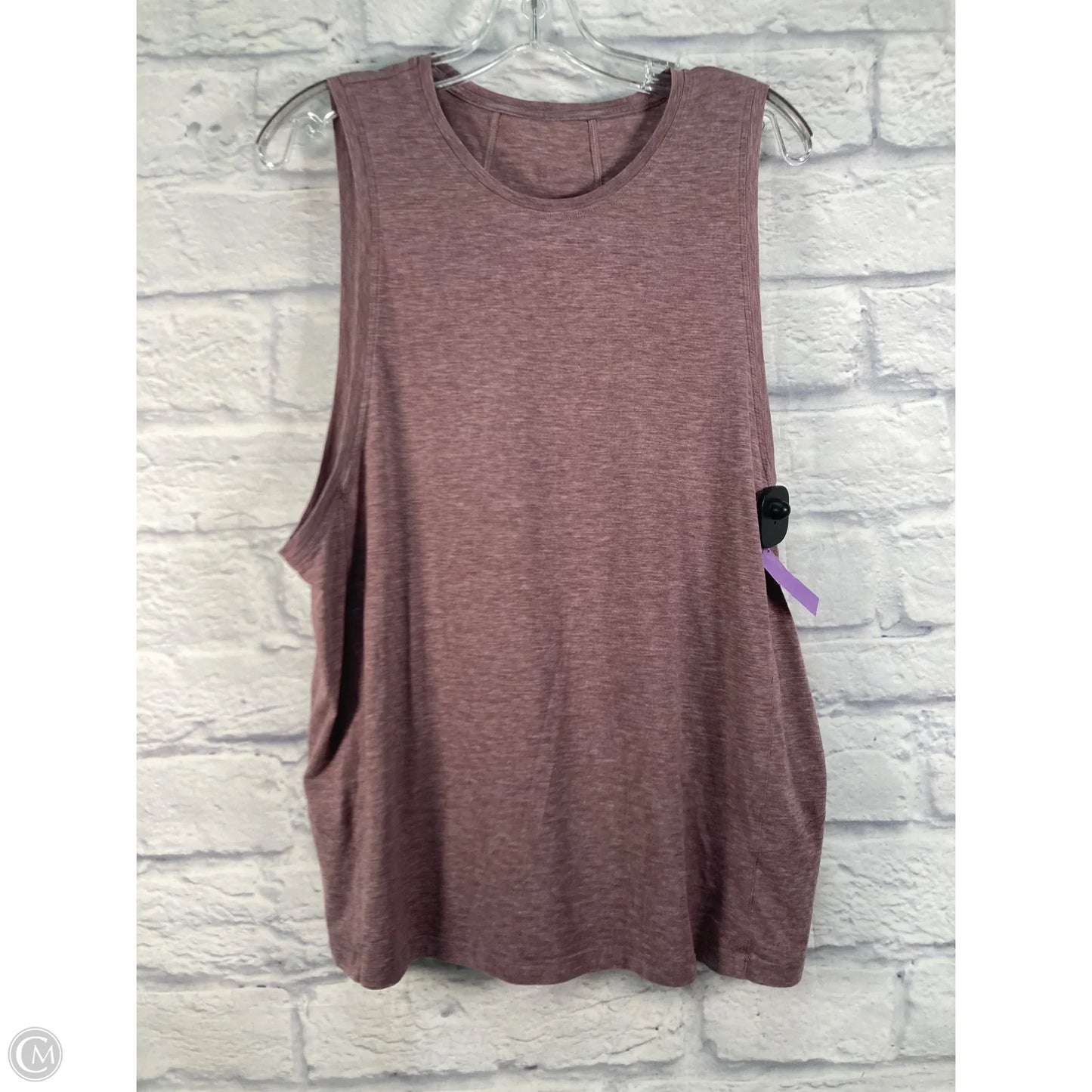 Athletic Tank Top By Lululemon In Purple, Size: L