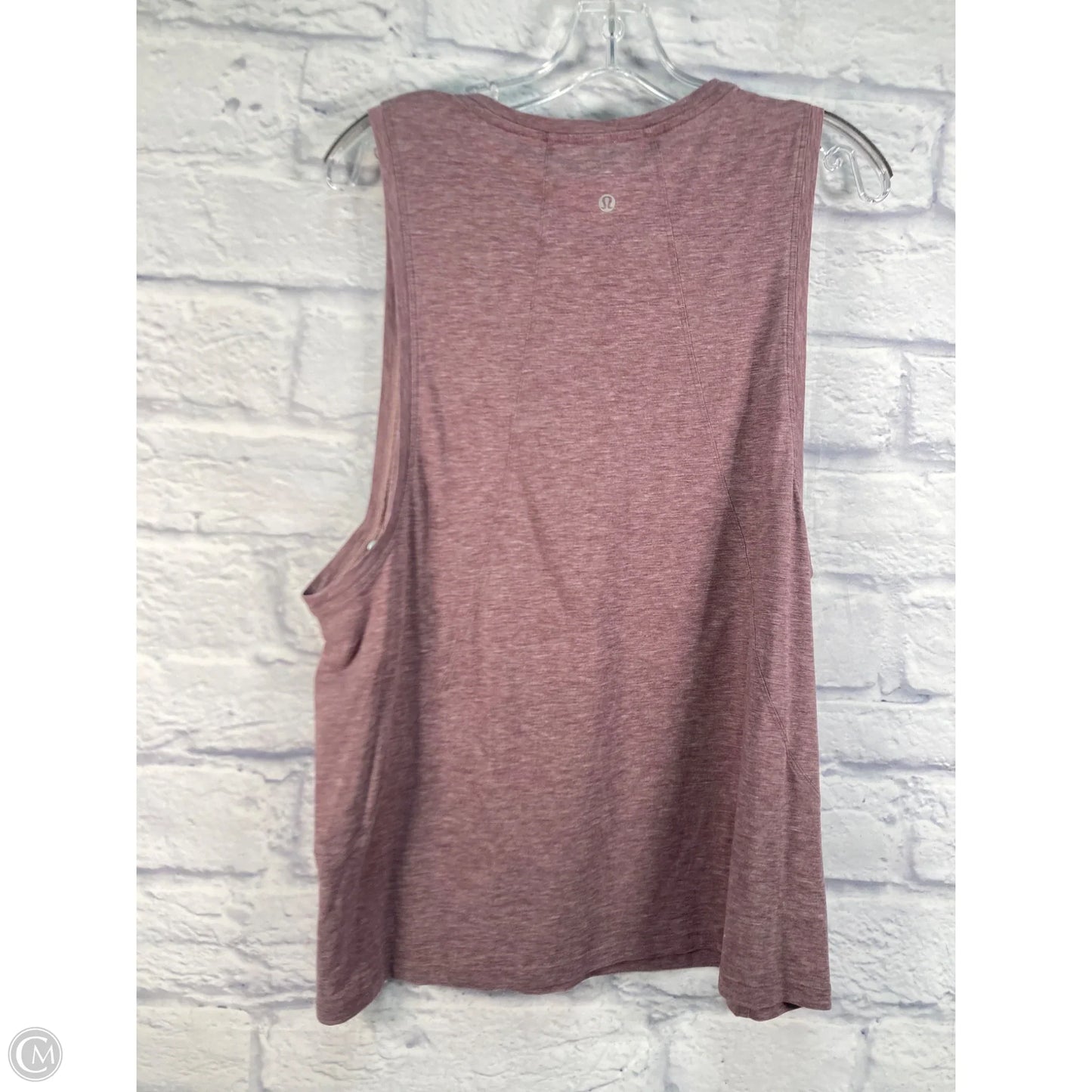 Athletic Tank Top By Lululemon In Purple, Size: L
