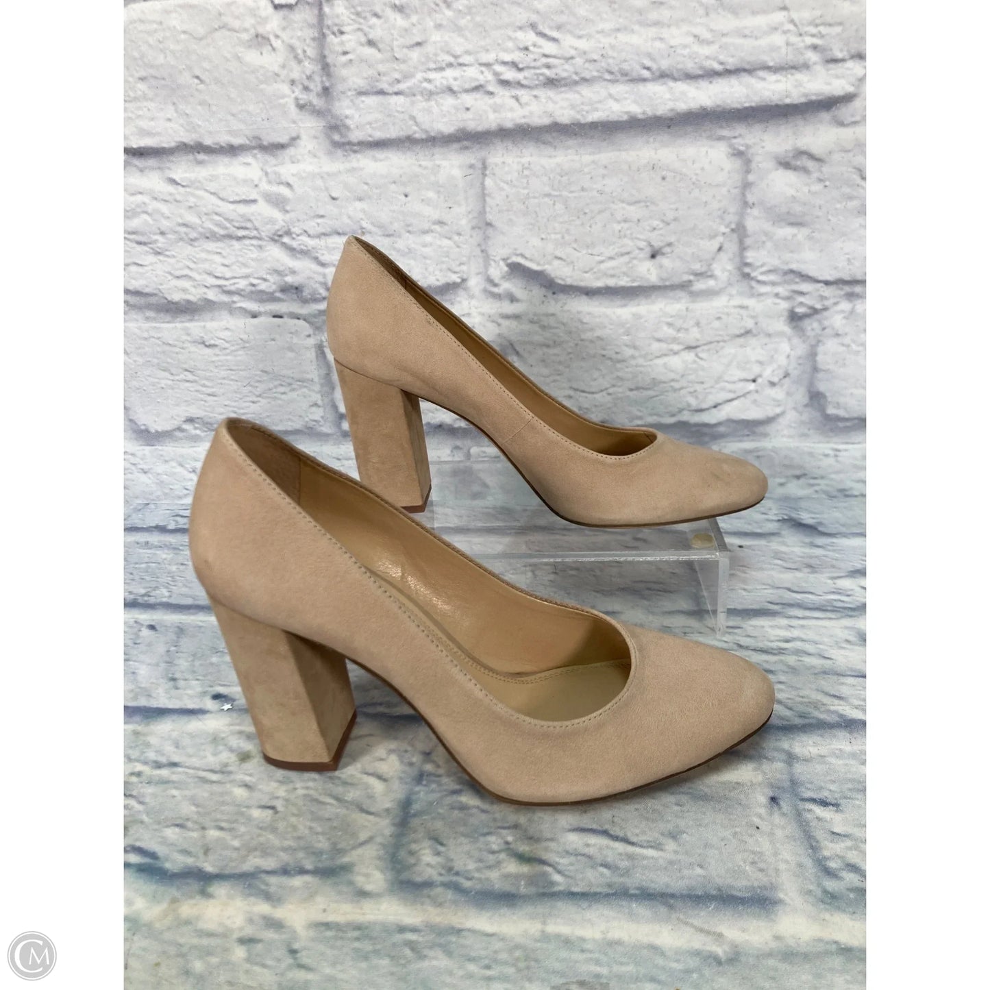 Shoes Heels Block By Gianni Bini In Tan, Size: 9