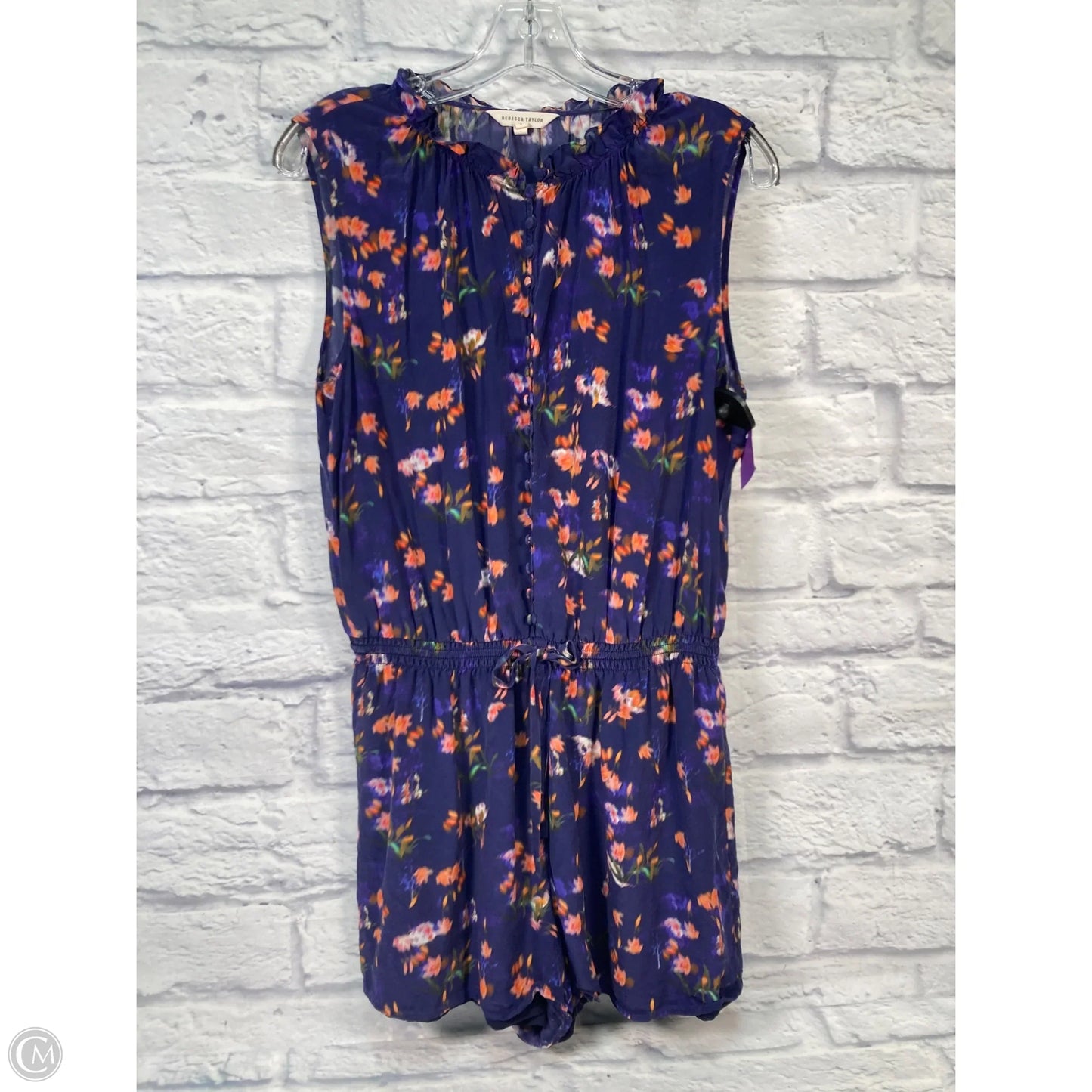 Romper By Rebecca Taylor In Purple, Size: M