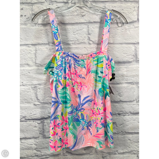 Top Sleeveless Designer By Lilly Pulitzer In Multi-colored, Size: M