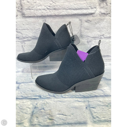 Boots Ankle Heels By Eileen Fisher In Black, Size: 7.5