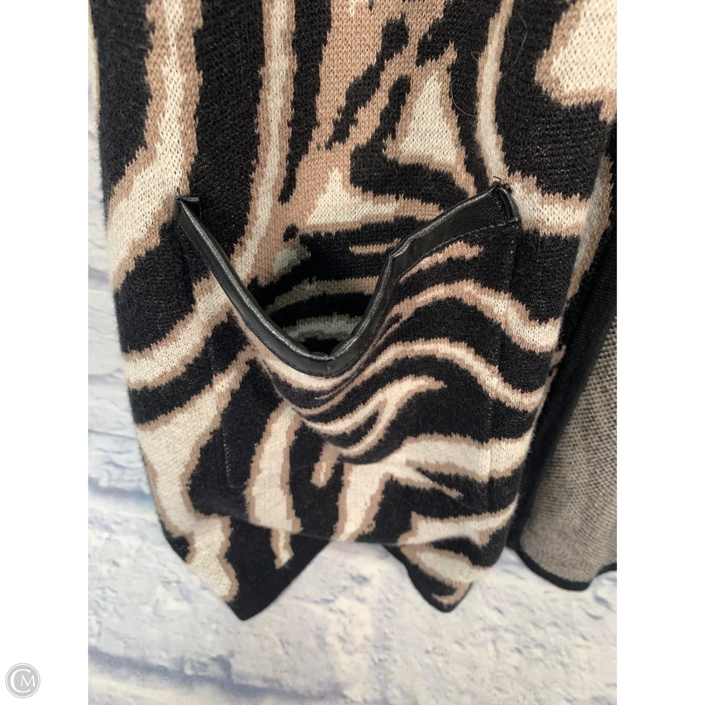 Cardigan By Chicos In Animal Print, Size: Xl