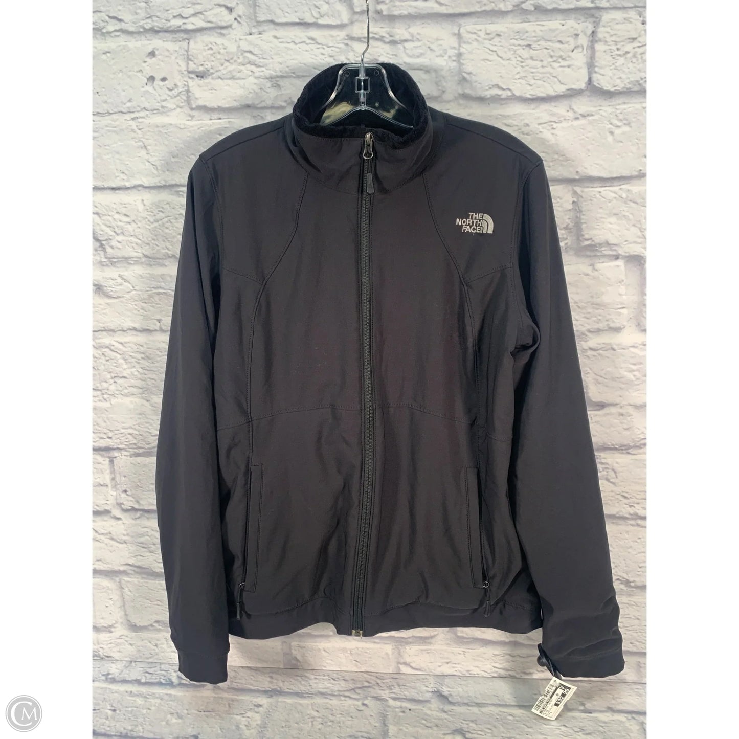 Athletic Jacket By The North Face In Black, Size: L