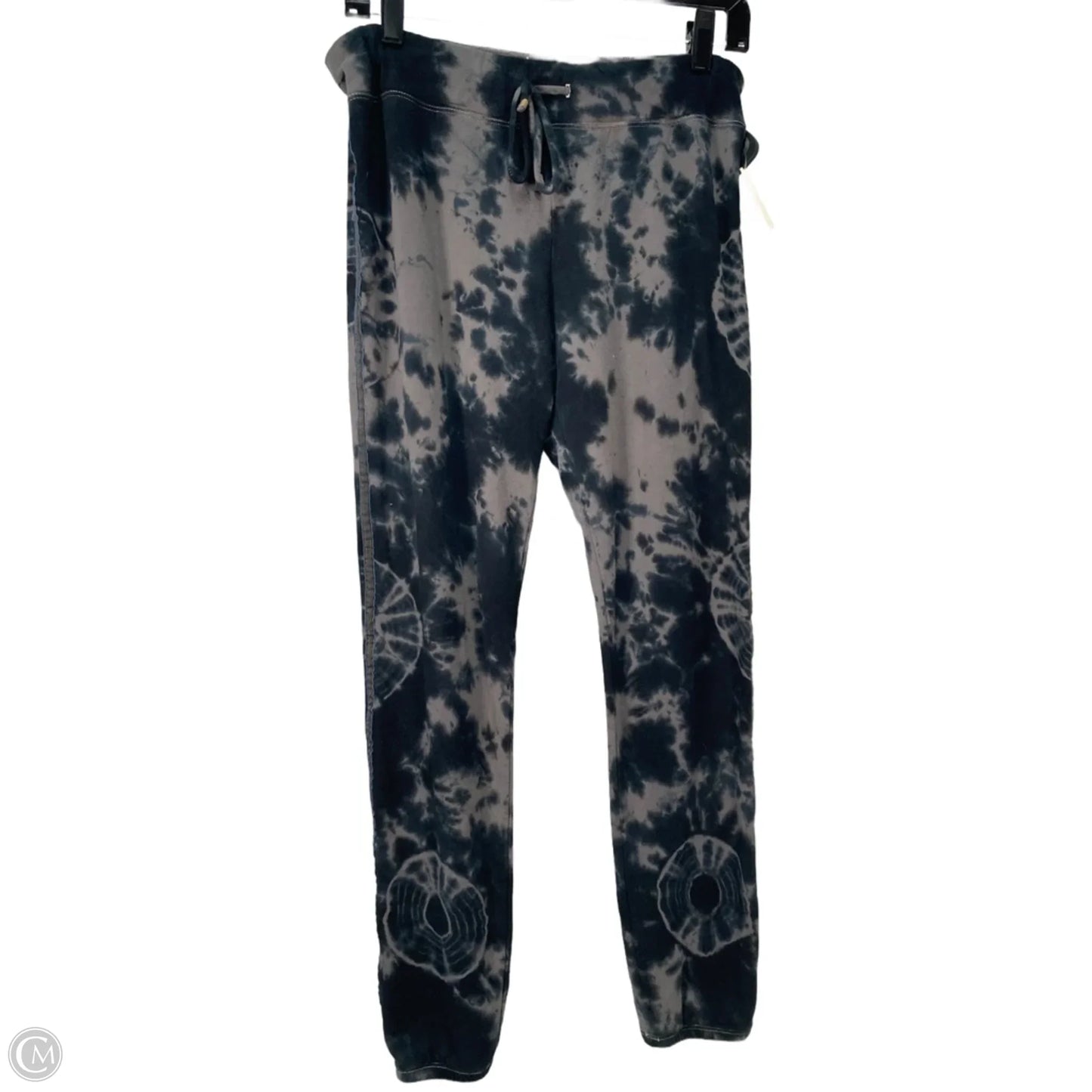 Pants Lounge By Johnny Was In Black & Grey, Size: 2
