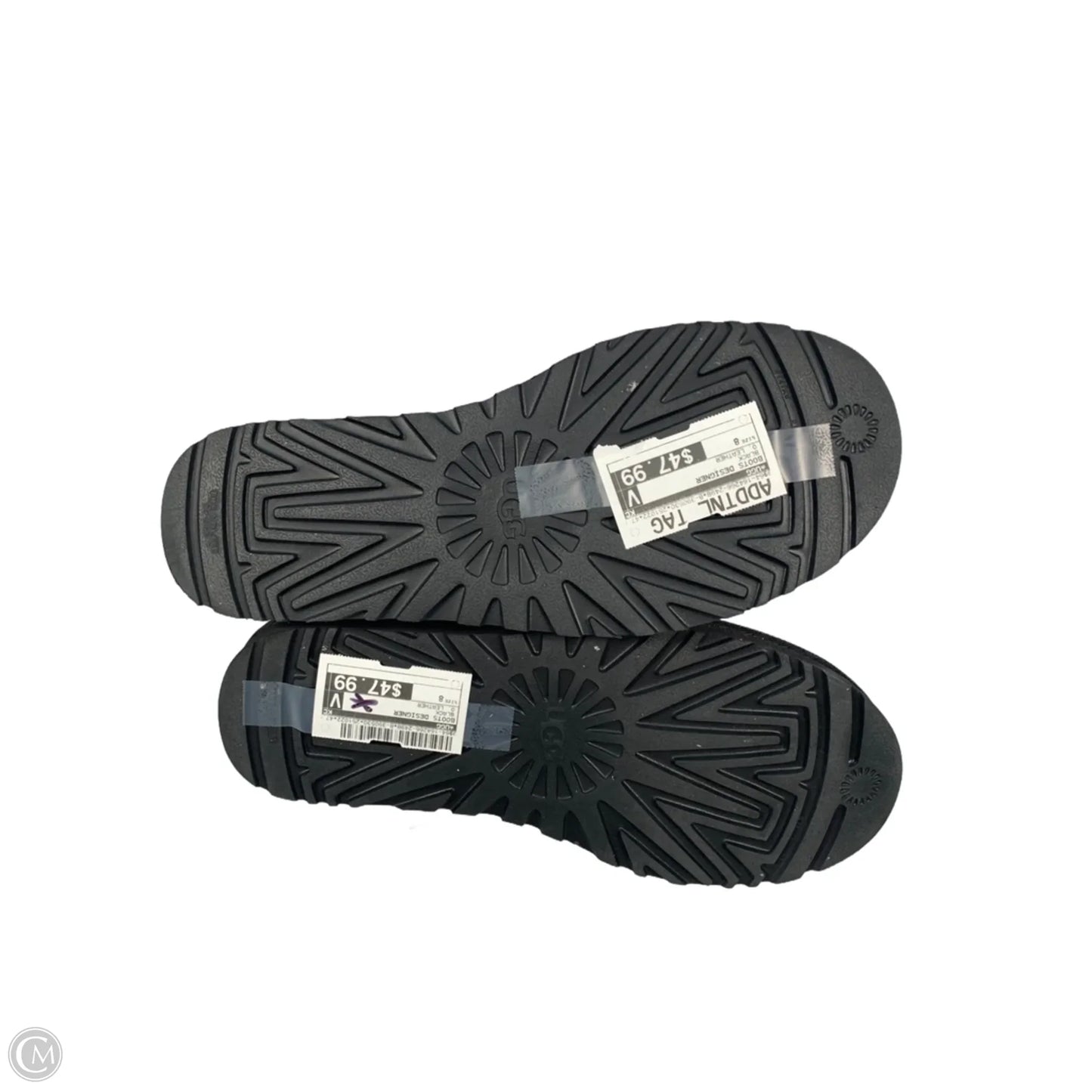 Boots Designer By Ugg In Black, Size: 8