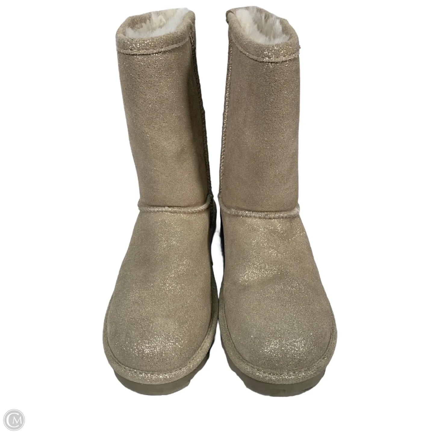Boots Snow By Bearpaw In Tan, Size: 10