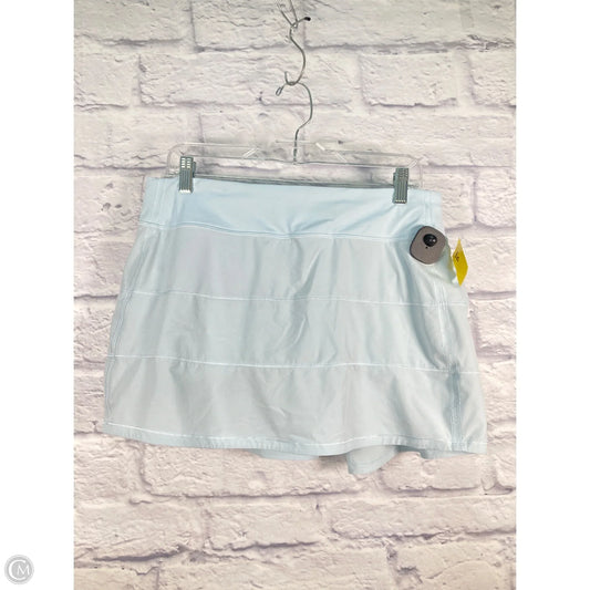 Athletic Skort By Lululemon In Blue, Size: M