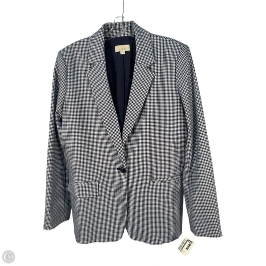 Blazer By Loft In Blue & White, Size: Xs