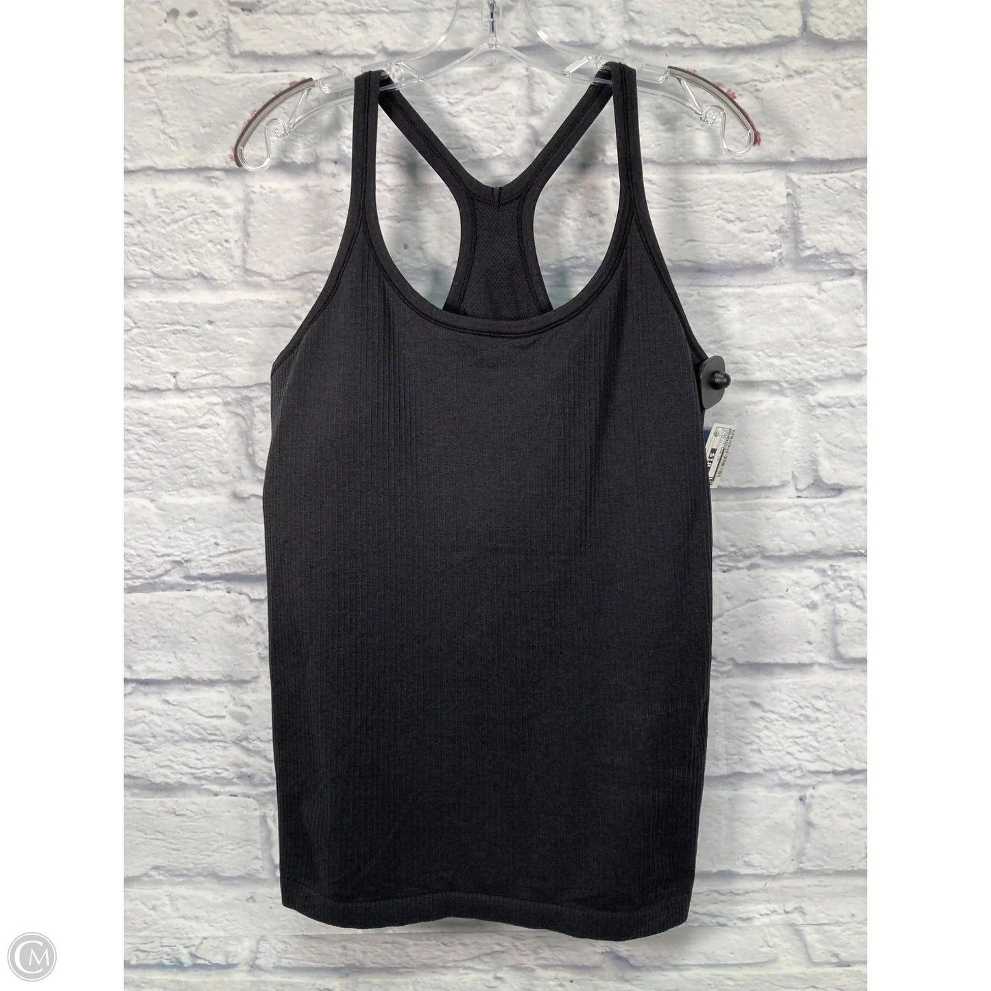 Athletic Tank Top By Lululemon In Black, Size: L