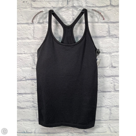 Athletic Tank Top By Lululemon In Black, Size: L