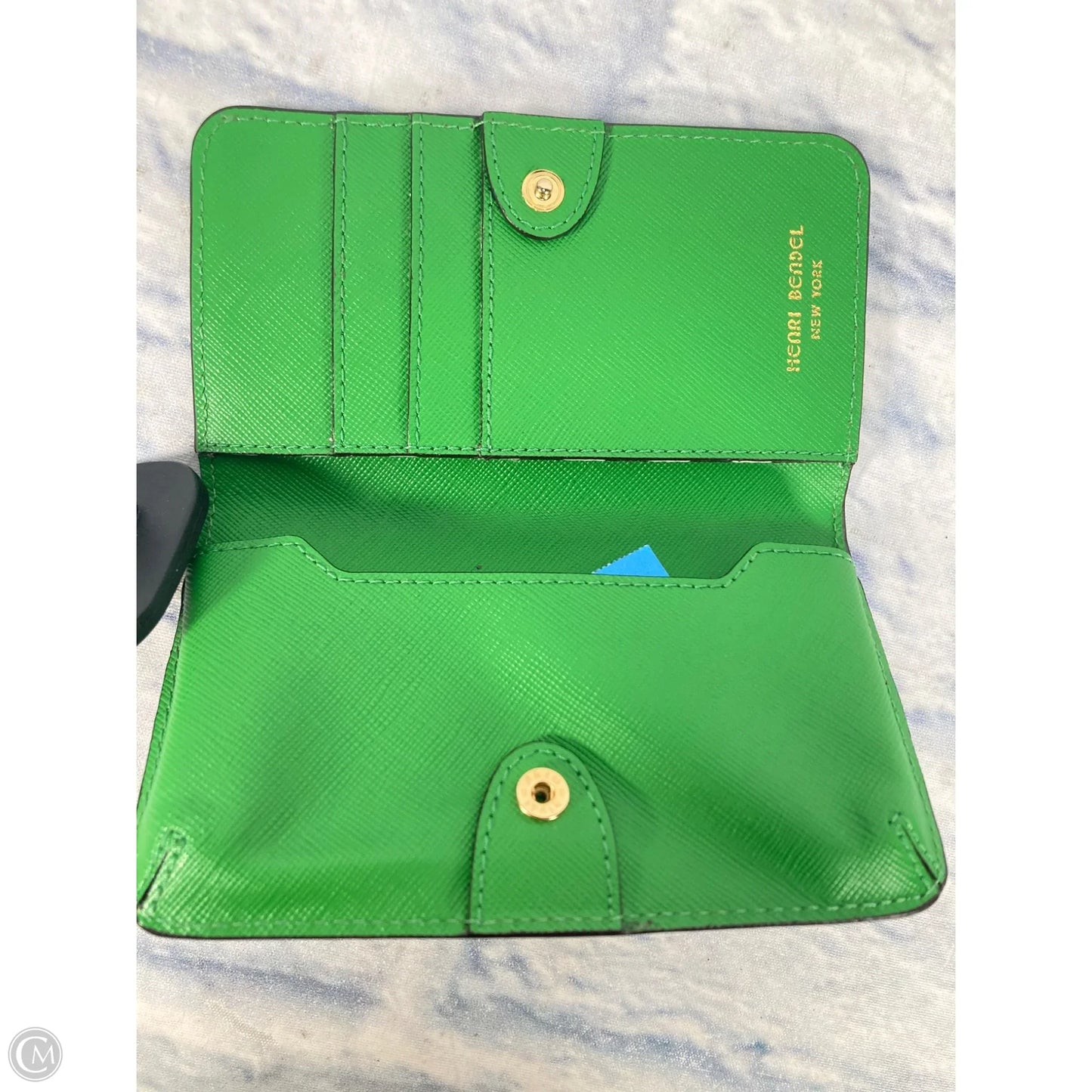 Wallet Leather By Henri Bendel, Size: Small