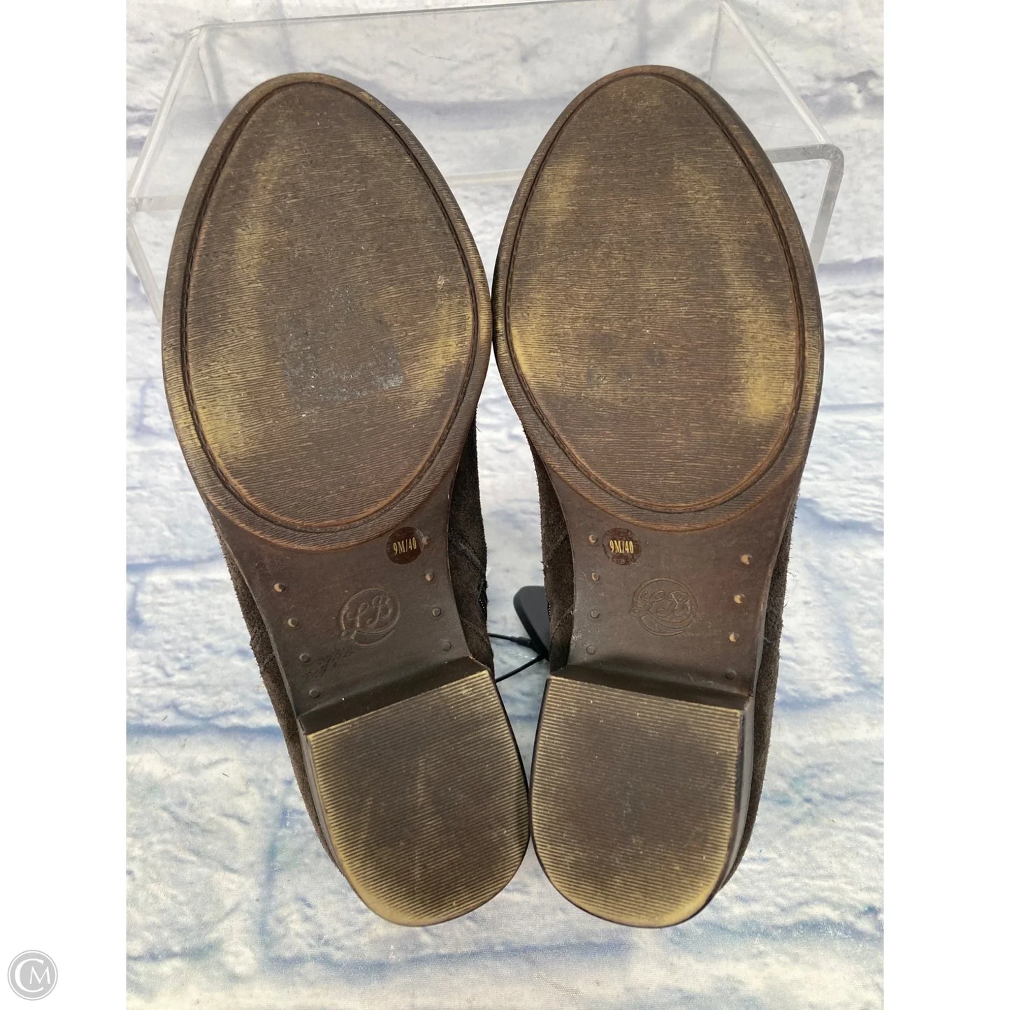 Boots Ankle Heels By Lucky Brand In Brown, Size: 9