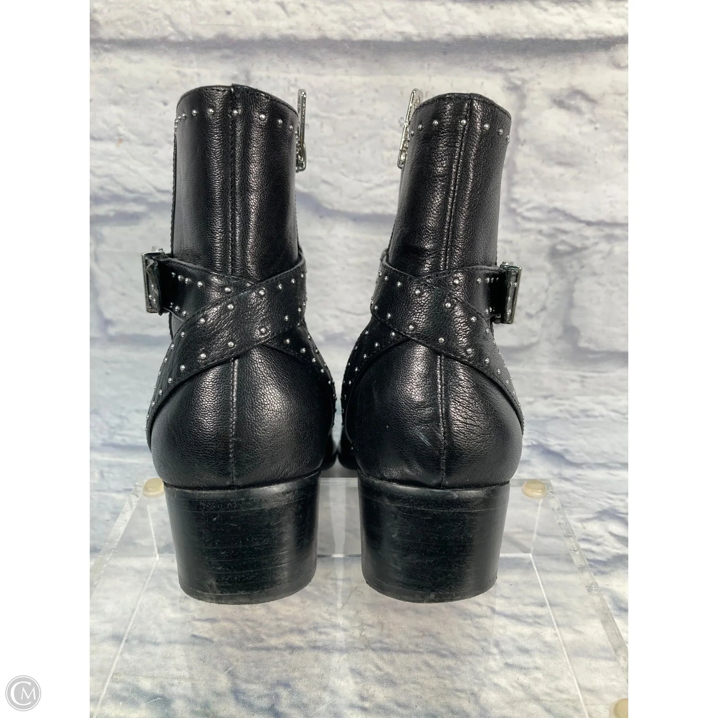 Boots Ankle Heels By Antonio Melani In Black, Size: 8