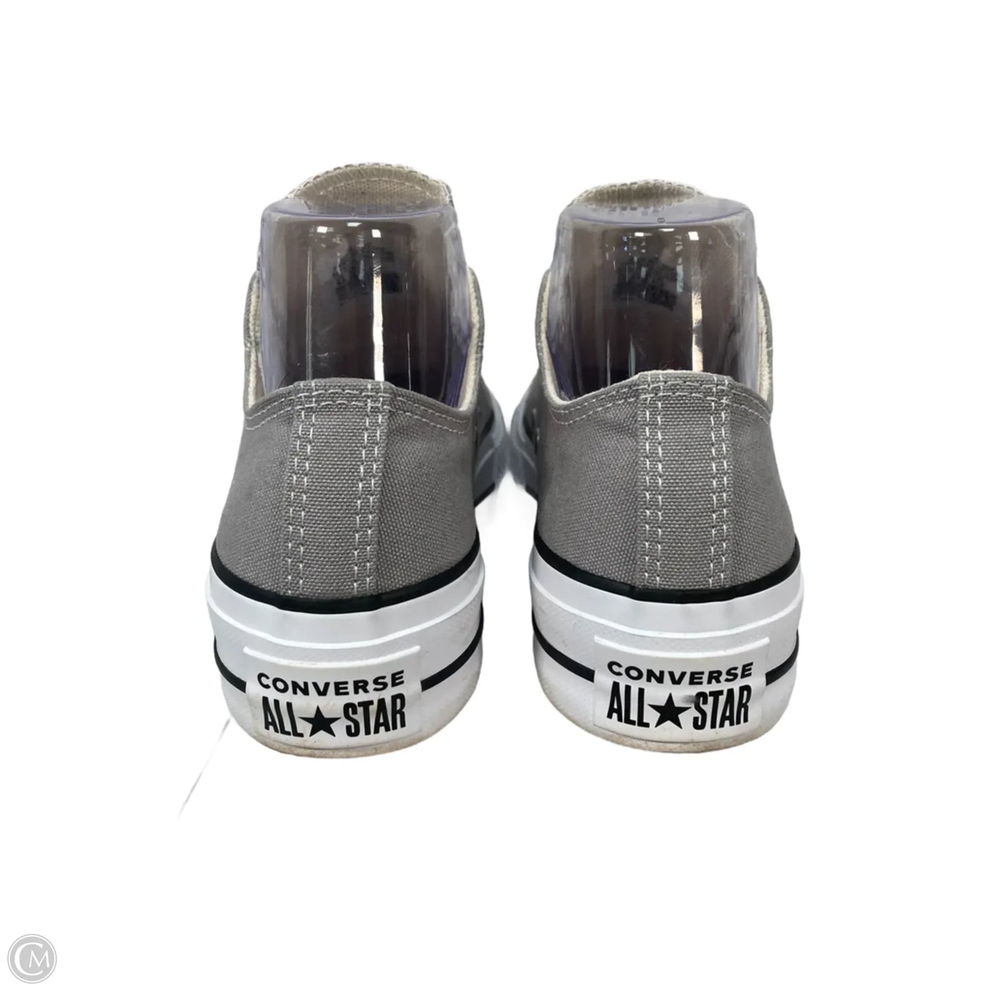 Shoes Sneakers By Converse In Grey & White, Size: 5.5