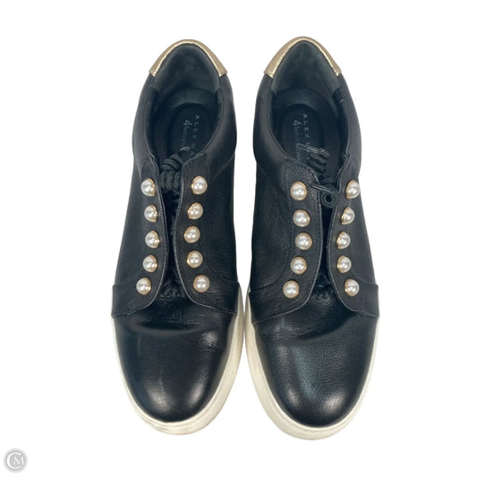 Shoes Sneakers By Alex Marie In Black, Size: 8.5