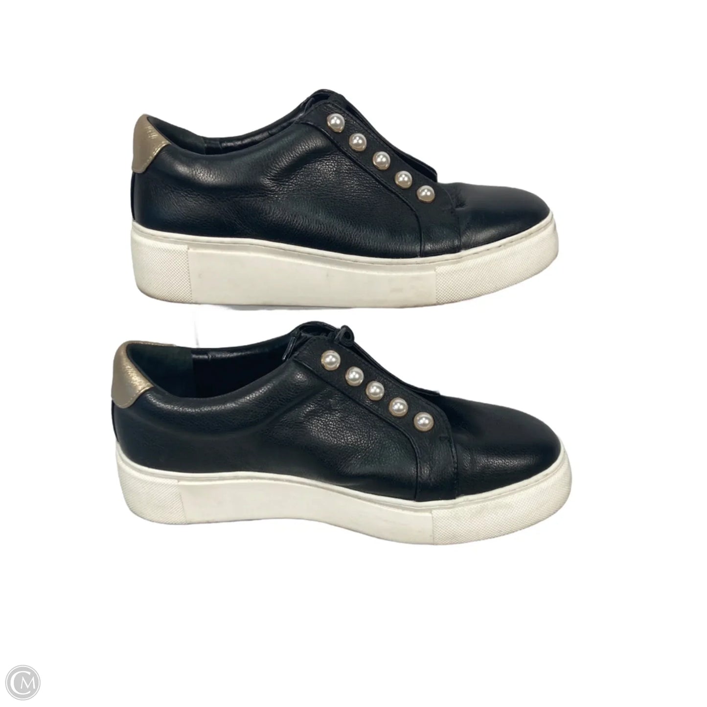 Shoes Sneakers By Alex Marie In Black, Size: 8.5