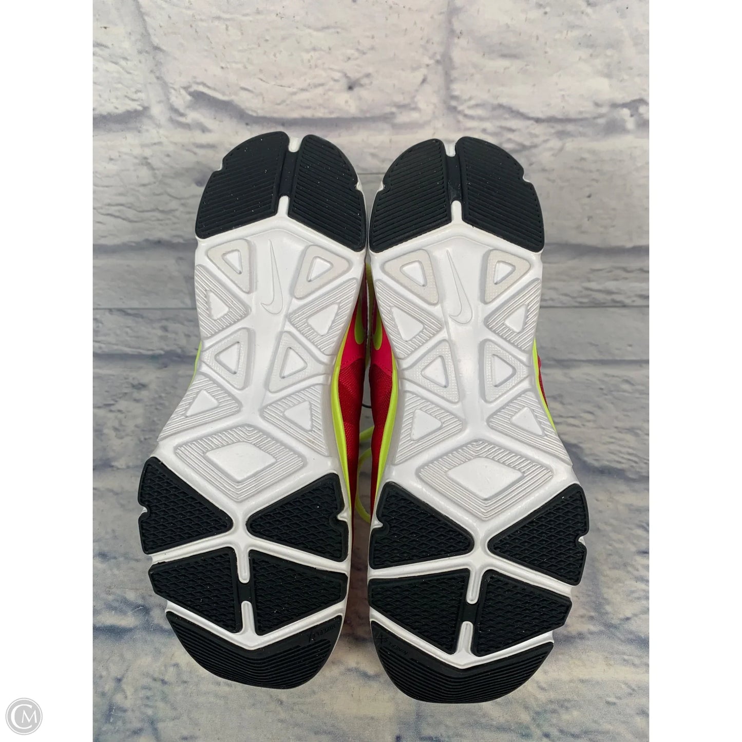 Shoes Athletic By Nike In Green & Pink, Size: 7