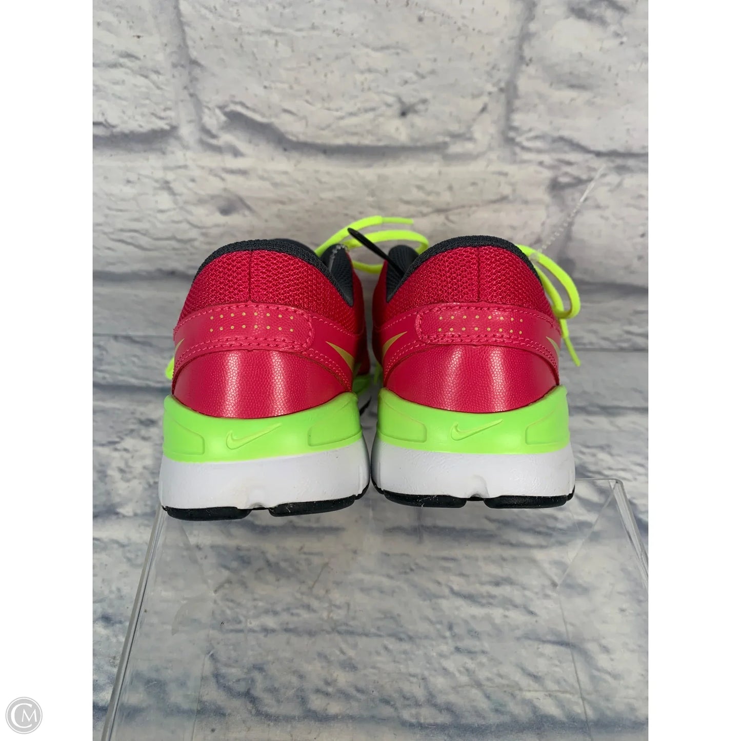 Shoes Athletic By Nike In Green & Pink, Size: 7
