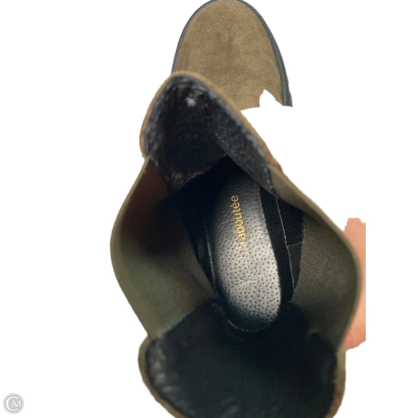 Boots Combat By Clothes Mentor In Green, Size: 7.5