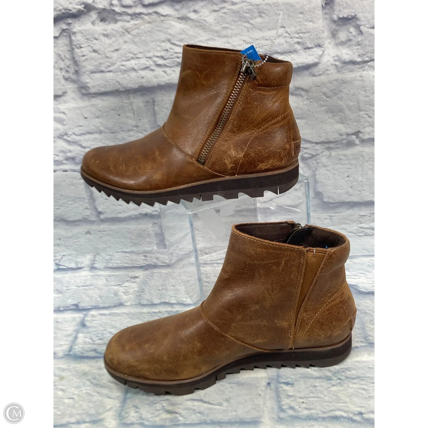 Boots Ankle Flats By Sorel In Brown, Size: 8