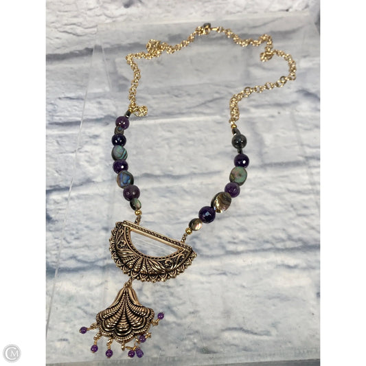 Necklace Statement By Barse