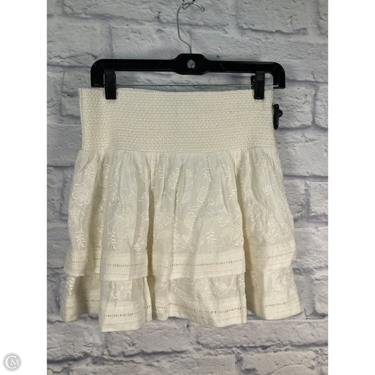 Skirt Designer By Alice + Olivia In Cream, Size: 6