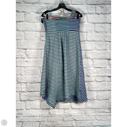 Dress Casual Midi By Maeve In Blue & Pink, Size: S