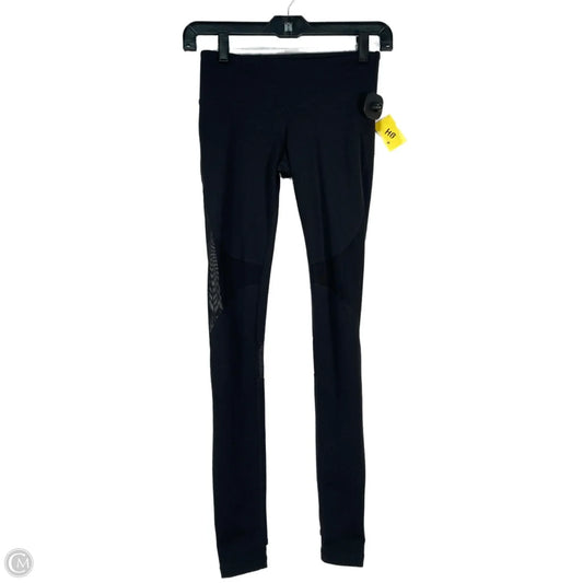 Athletic Leggings By Alo In Black, Size: Xxs