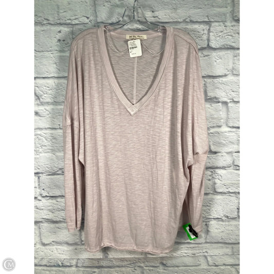 Top 3/4 Sleeve By We The Free In Pink, Size: M