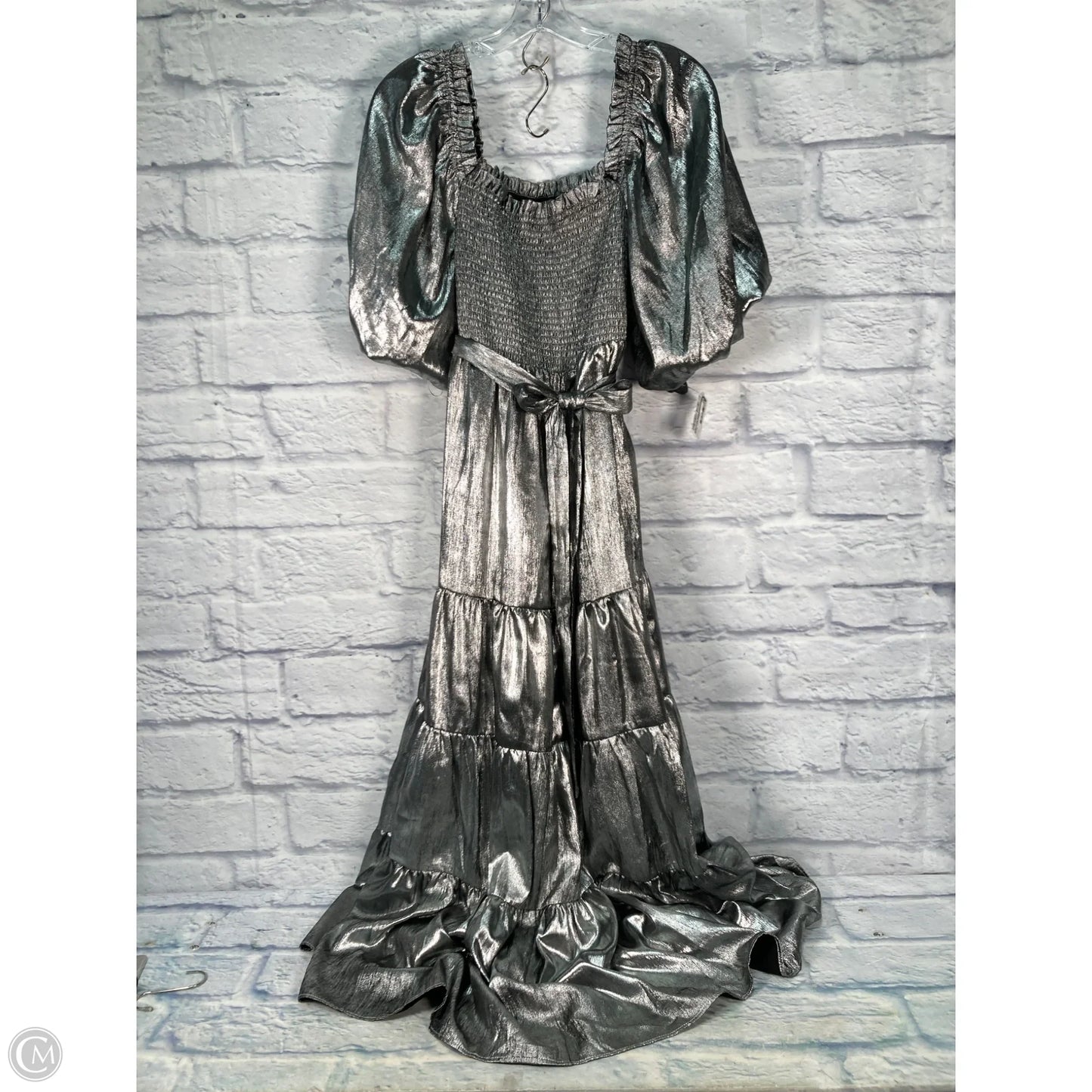 Dress Party Long By A Loves A In Silver, Size: Xl