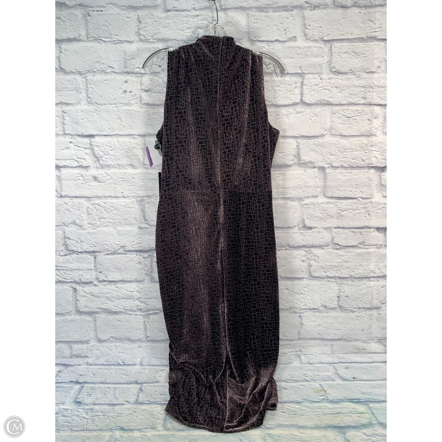 Dress Party Midi By Donna Karan In Purple, Size: M