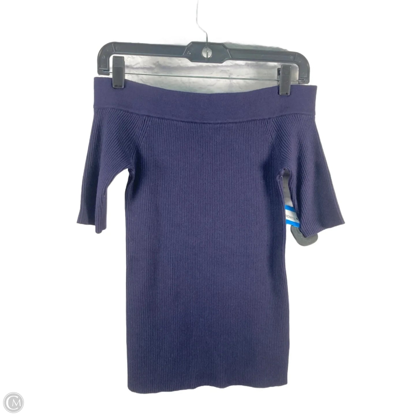 Sweater By Anthropologie In Navy, Size: Xs