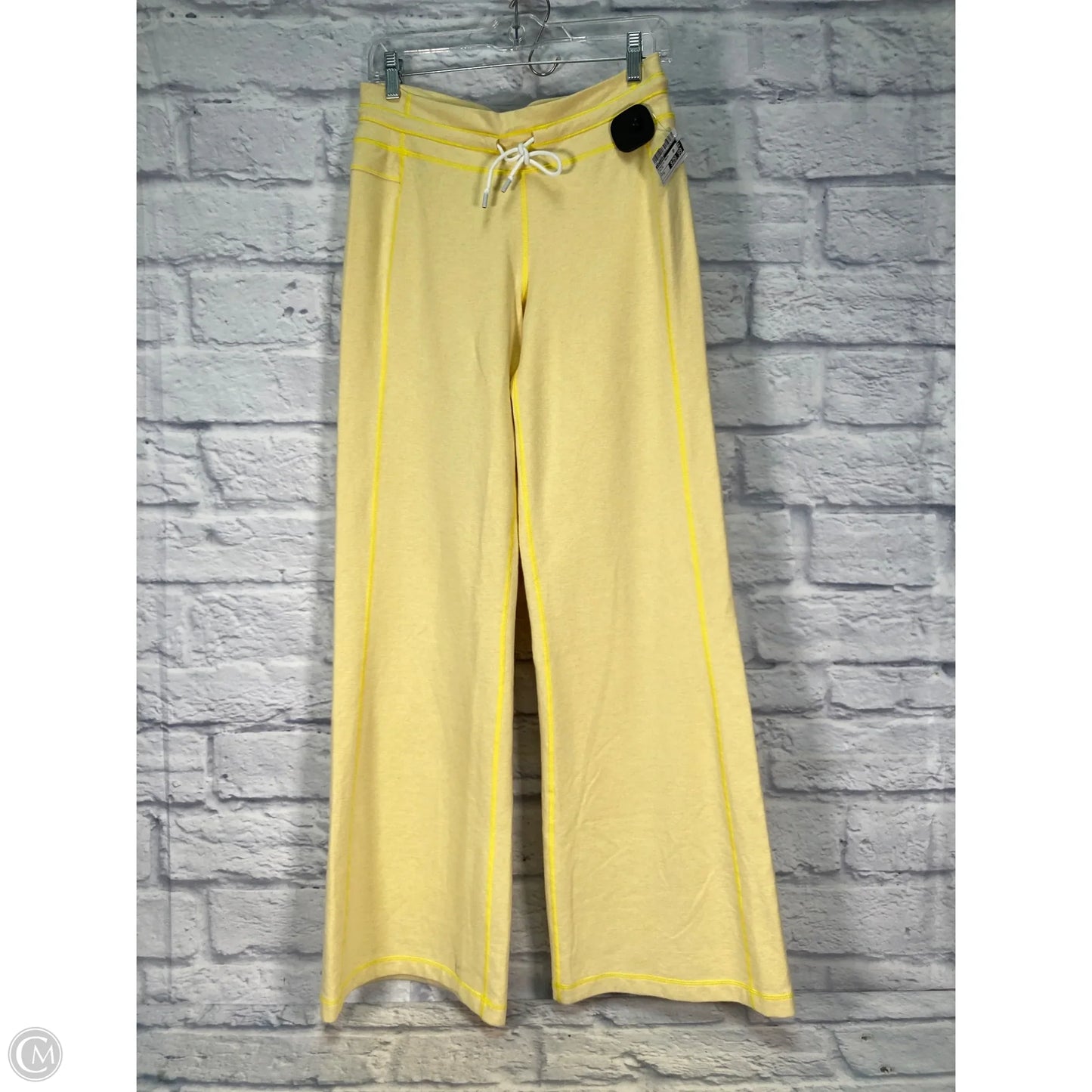 Athletic Pants By Lululemon In Yellow, Size: 6