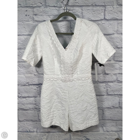 Romper Designer By Lilly Pulitzer In White, Size: Xs