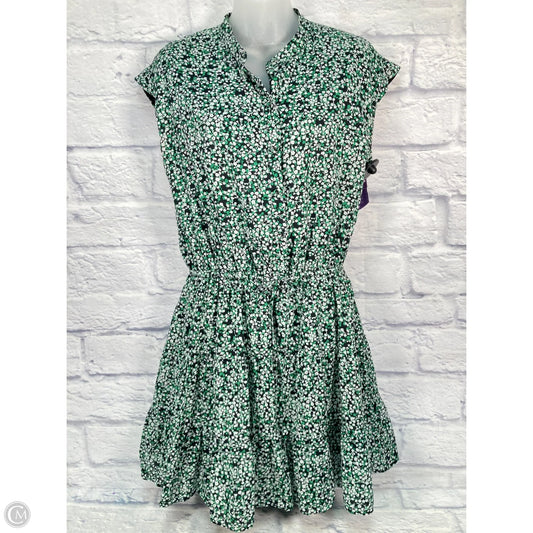 Dress Designer By Rebecca Minkoff In Black & Green, Size: M