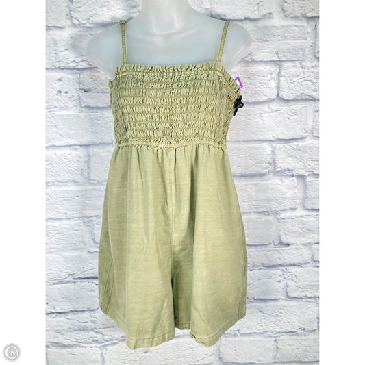 Romper By Pilcro In Green, Size: S