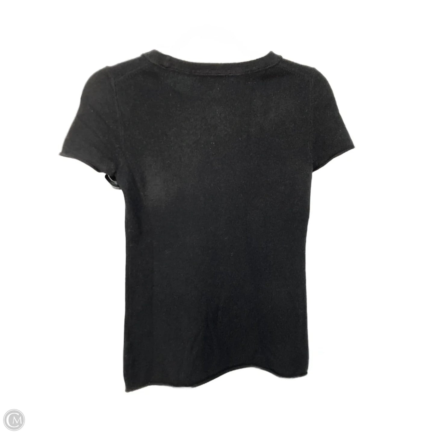 Sweater Short Sleeve By J. Crew In Black, Size: Xs