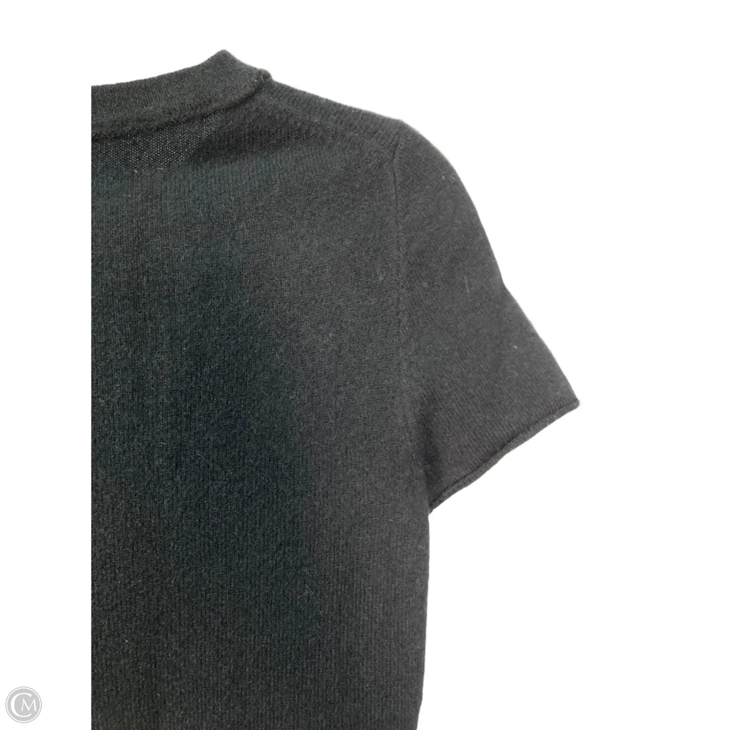 Sweater Short Sleeve By J. Crew In Black, Size: Xs