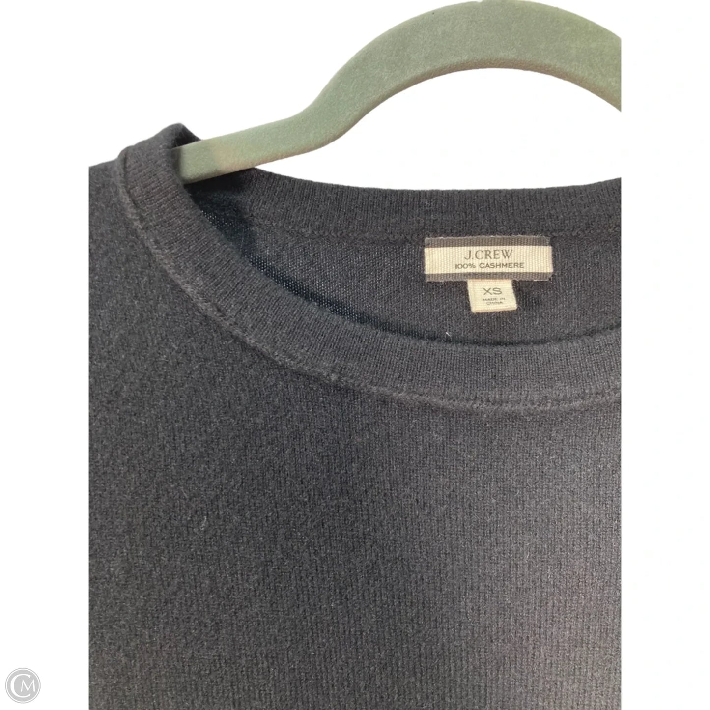 Sweater Short Sleeve By J. Crew In Black, Size: Xs