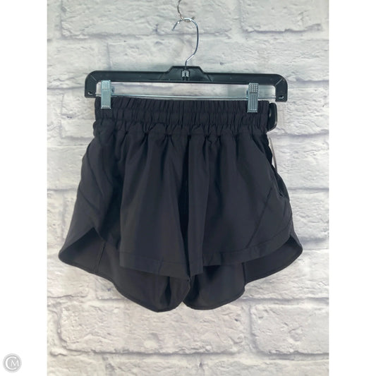 Athletic Shorts By Lululemon In Black, Size: 4