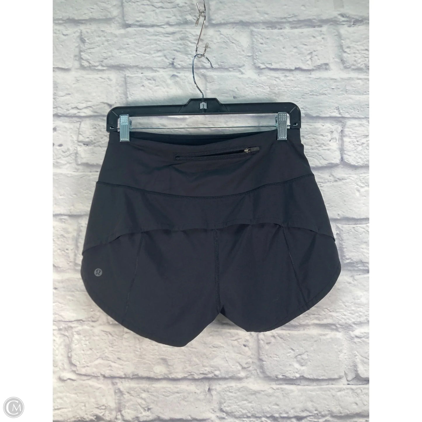 Athletic Shorts By Lululemon In Black, Size: 6