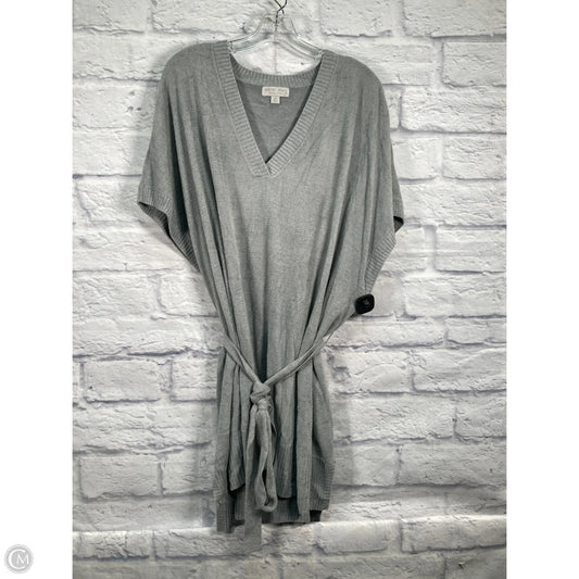 Sweater Short Sleeve By Barefoot Dreams In Grey, Size: 3x