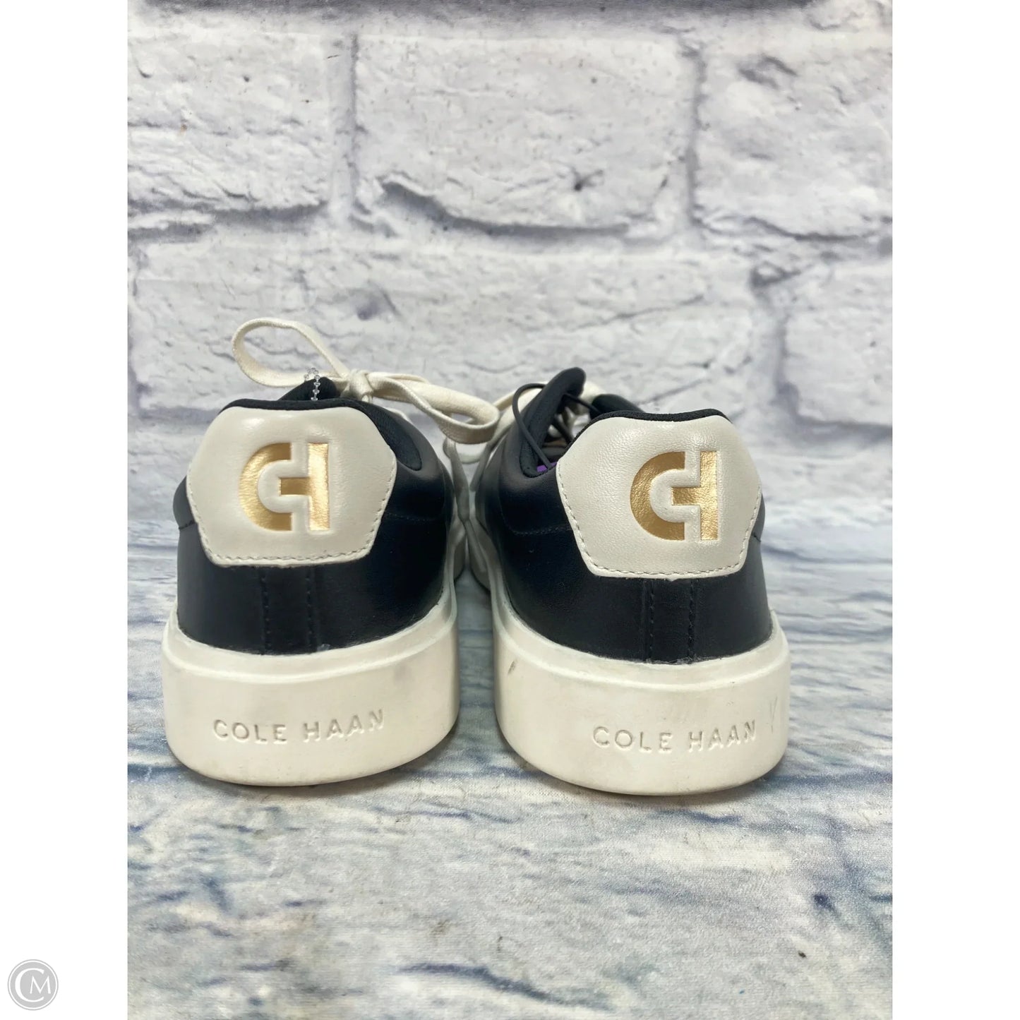 Shoes Sneakers By Cole-haan In Black & White, Size: 8.5