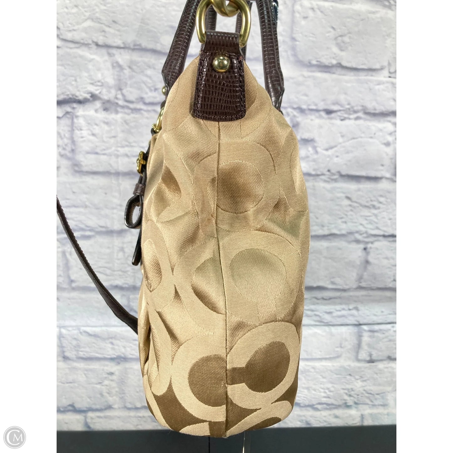 Handbag Designer By Coach, Size: Medium