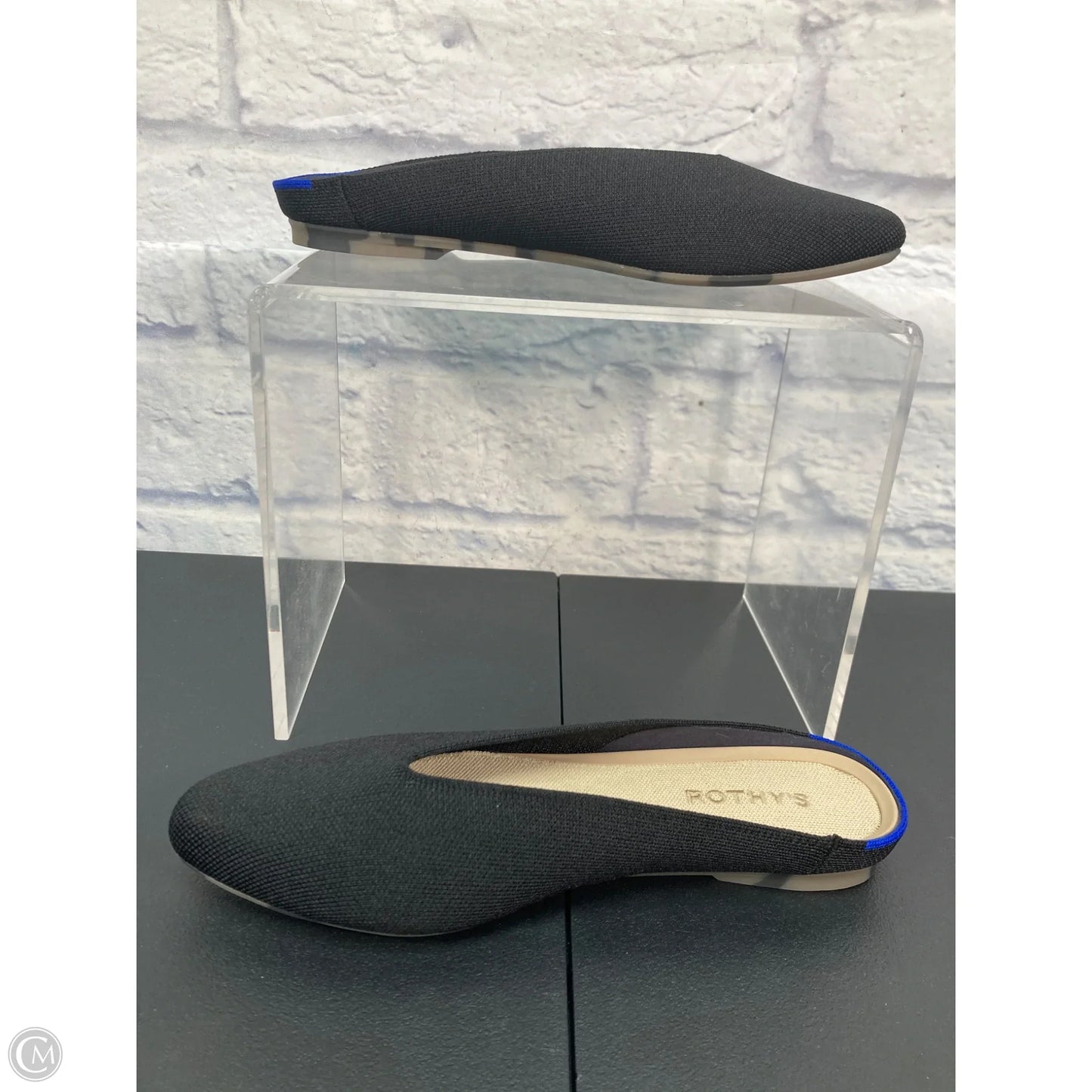 Shoes Flats By Rothys In Black, Size: 8.5