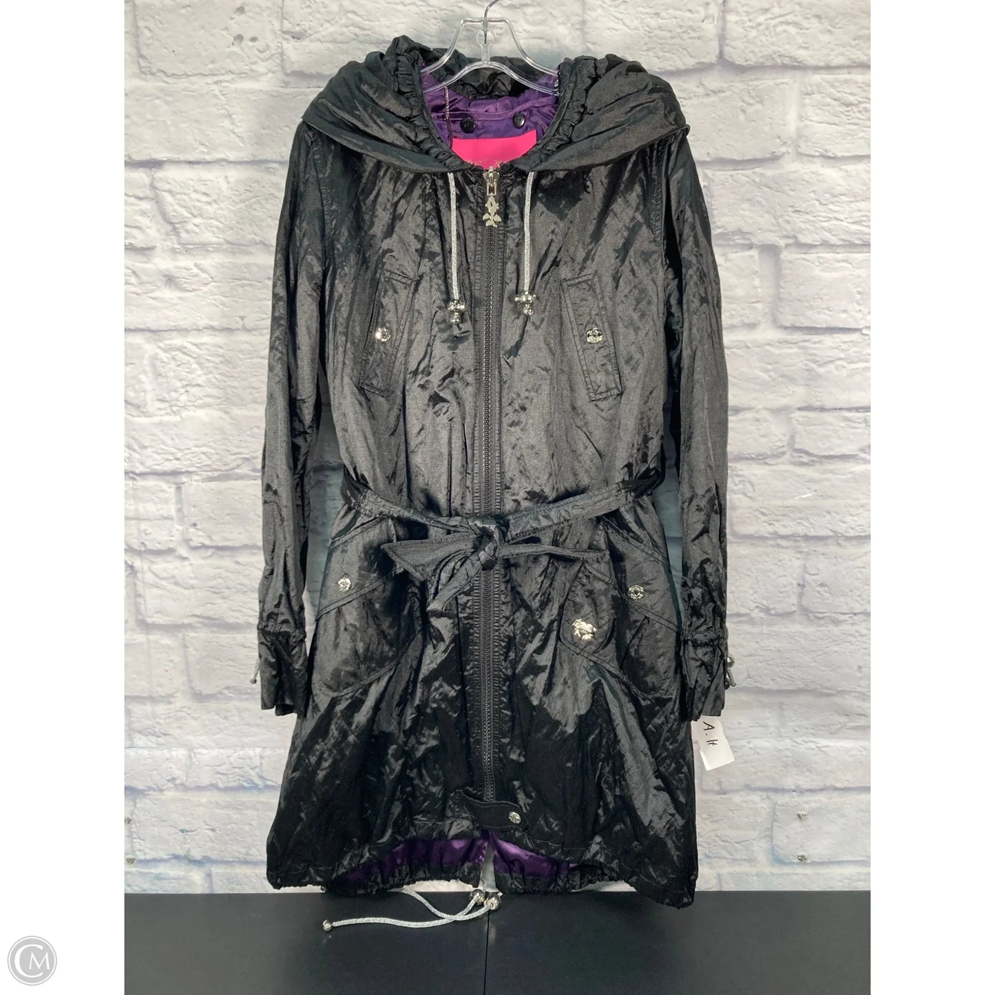 Coat Other By Betsey Johnson In Black, Size: Xl