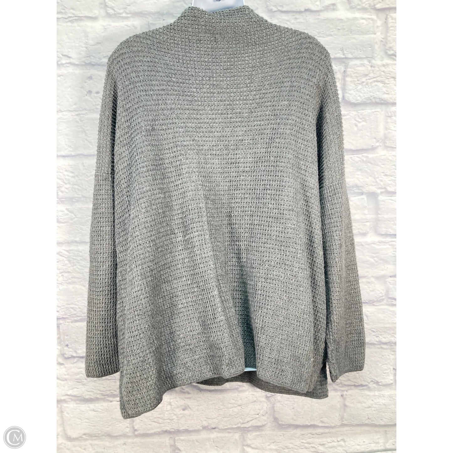 Sweater By Eileen Fisher In Grey, Size: M